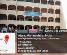 Cleaning drive in Ajara Mahavidyalaya, Ajara Campus BY NCC Department on 02/10/2022