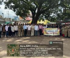 Cleanliness drive was conducted in the Ajara Bus Station area