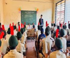 Congratulatory ceremony and Alumini lecture for NCC Cadets