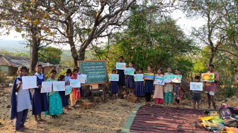 Celebration of National Science Day: Students Participated in Drawing Competition