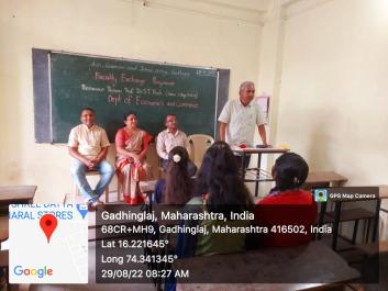 Faculty Exchange Program' on 29/08/2022 