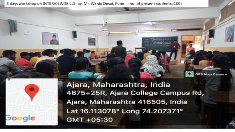 Workshop on INTERVIEW SKILLS 