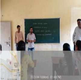 Guest lecture by our alumni Mr. AbhishekRodagi,On10-04-2023
