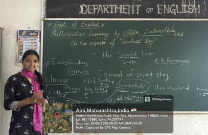 'Participative Learning' on the occasion of the 5th Sept. 2026