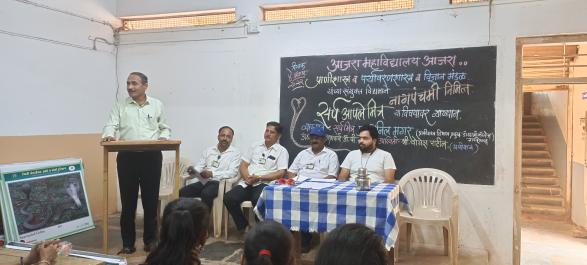 Lecture on “Snakes Our Friends” Date: Thursday 04/08/2022