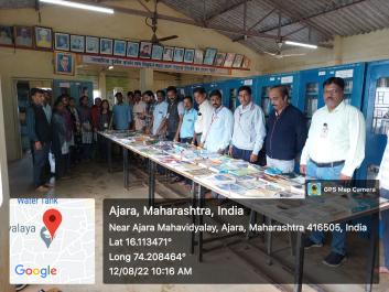 Book Exhibaton on Librarian Day