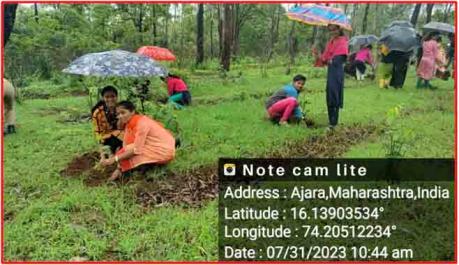 Tree Plantation : Date-31-07-2023