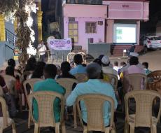 Organized lecture of Dr R.B. Pawar on Wildfire Awareness NSS special Camp on 24/03/2022