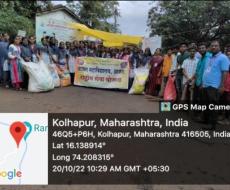 Plastic Collection drive  on  20/10/2022