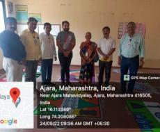 A Rangoli Competition on 24/09/2022