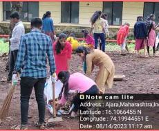Cleanliness Campaign at Rural Hospital, Ajara :   Date 14-08-2023